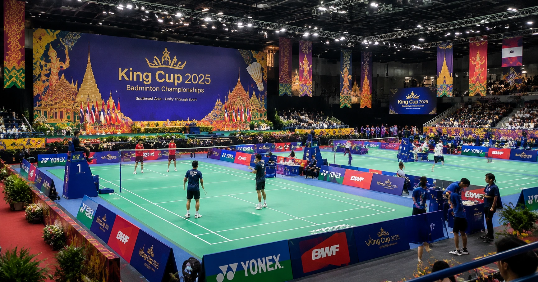 King Cup 2025 cầu lông: Giải đấu hấp dẫn và đầy kịch tính - image 2 King Cup 2025 cầu lông: Giải đấu hấp dẫn và đầy kịch tính - image 2