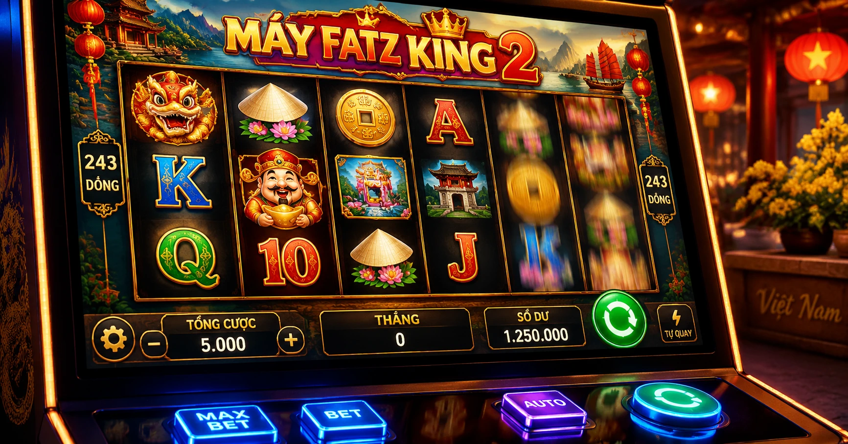 Máy fatz king 2: Trải nghiệm máy đánh bạc đỉnh cao tại Việt Nam - image 2