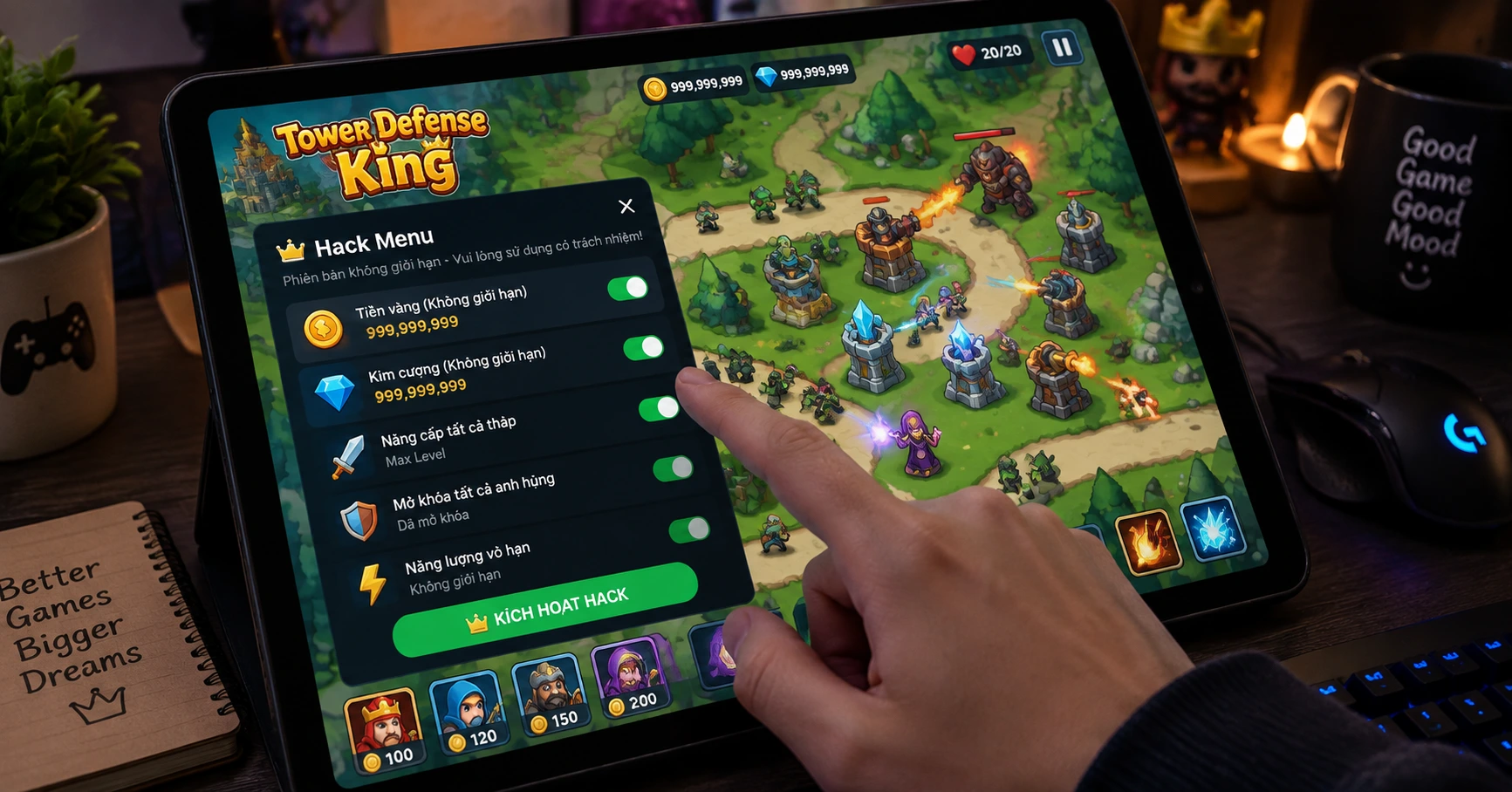 tower defense king hack vô hạn tiền – Chiến Thuật Tối Ưu và Hướng Dẫn Cập Nhật Mới Nhất - image 2