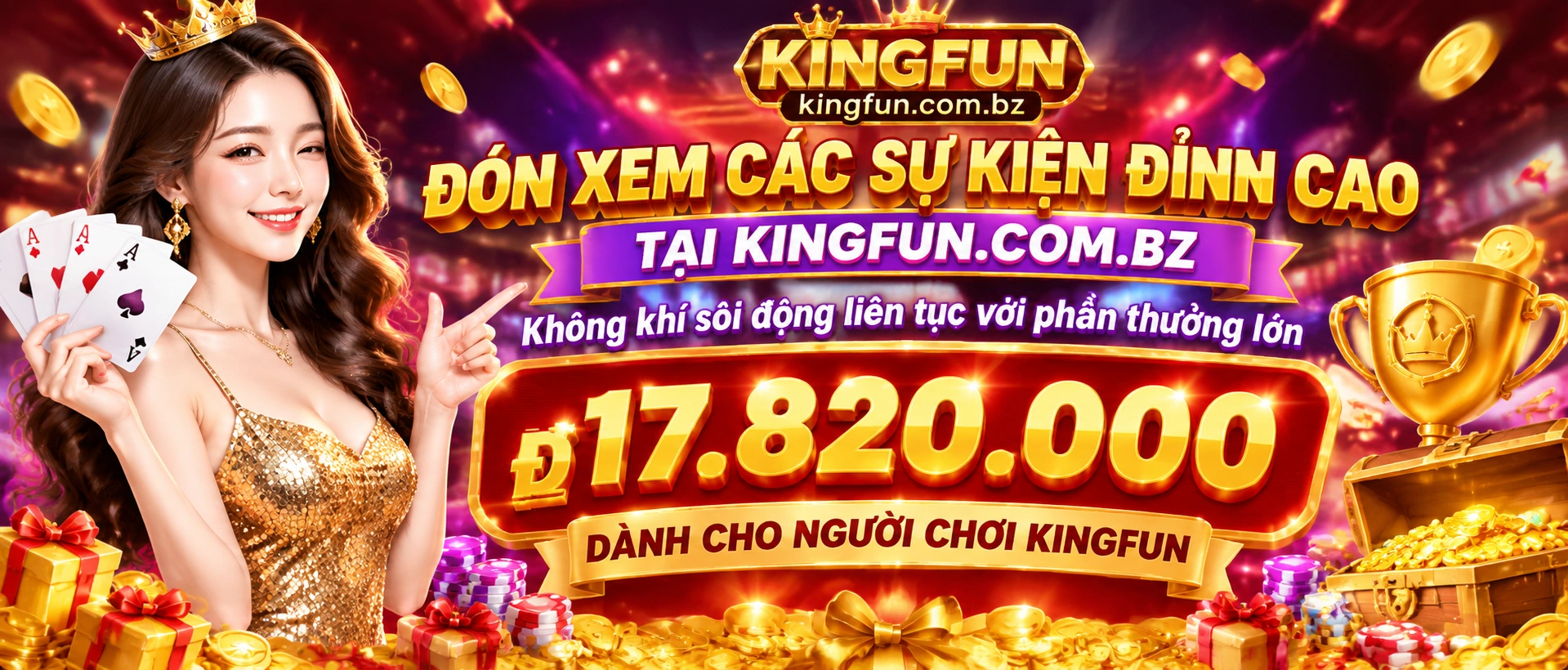 kingfun khuyến mãi cho người mới