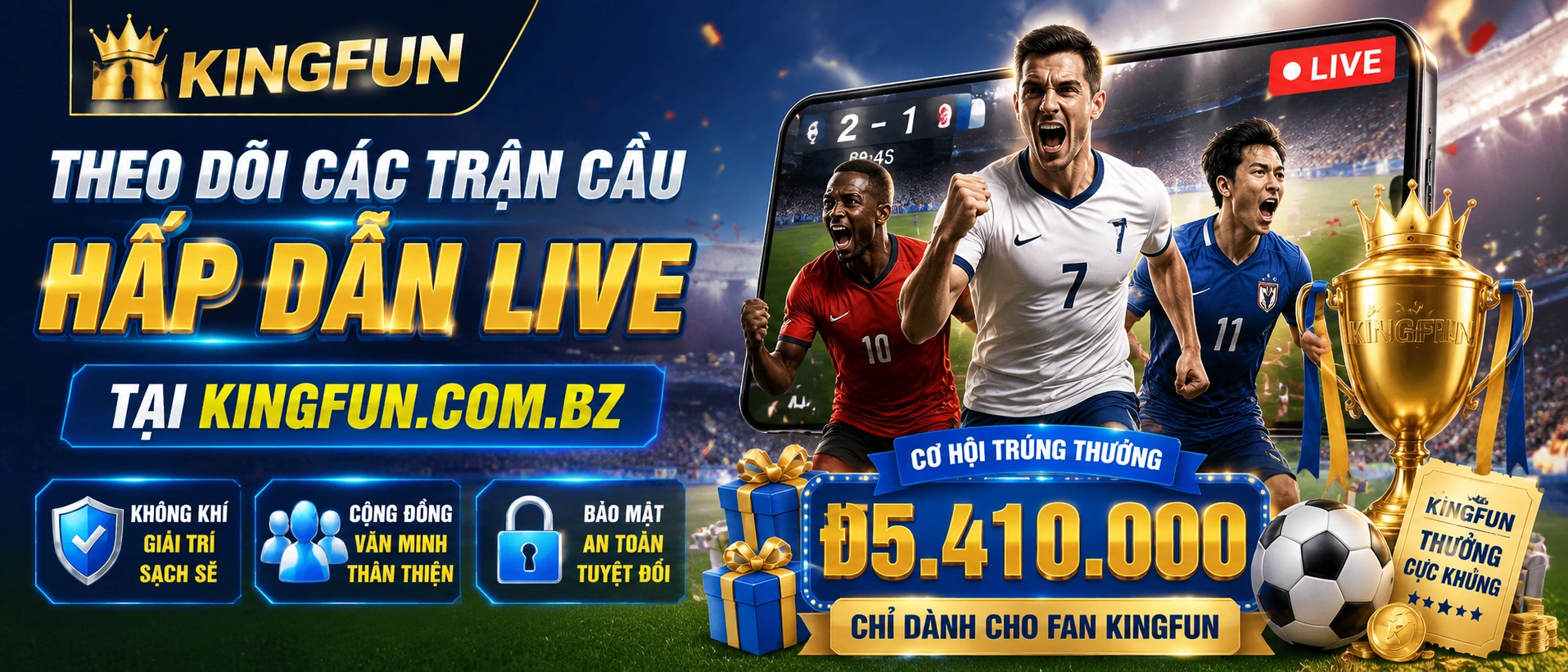 Hình ảnh chuyên mục thể thao Kingfun