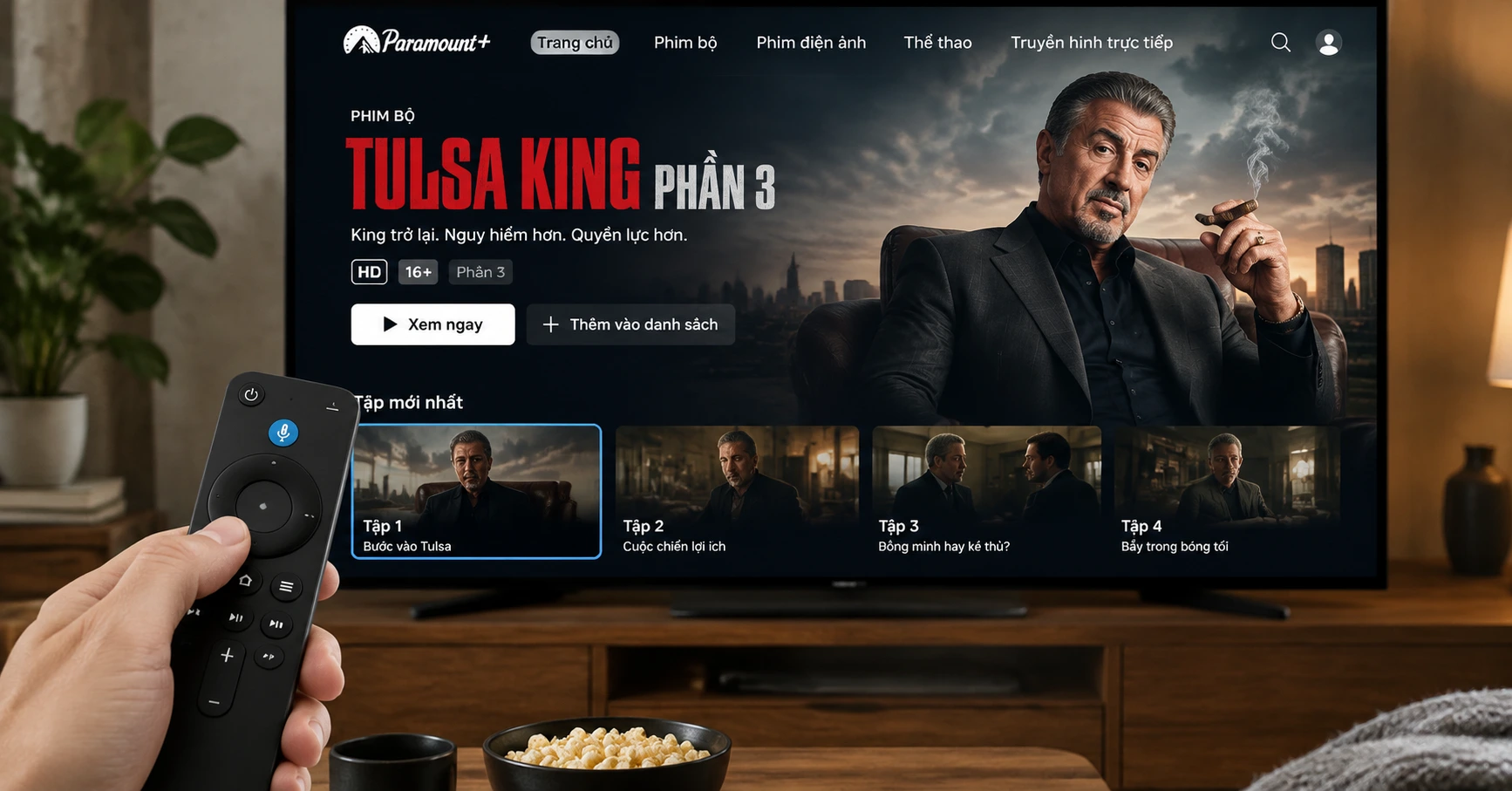 Hướng Dẫn Chi Tiết Cách xem phim tulsa king 3 Chất Lượng Cao - image 2