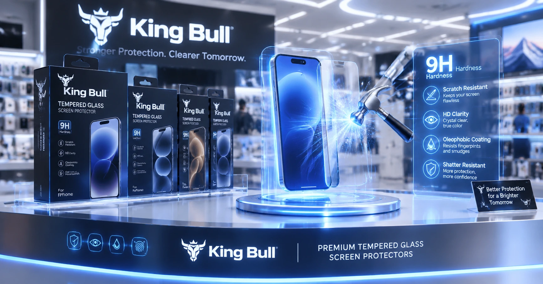 Cường lực King Bull – Giải pháp bảo vệ màn hình hàng đầu cho điện thoại - image 3