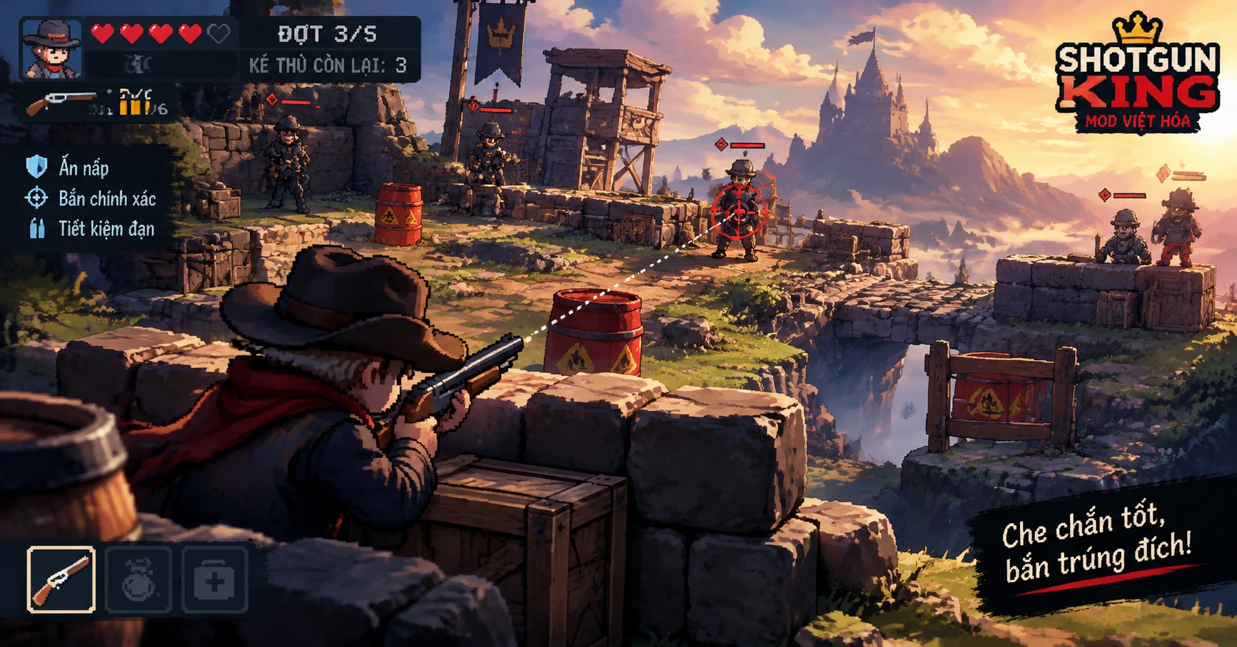 Shotgun King Mod Việt Hóa: Trải Nghiệm Mới Đầy Hấp Dẫn - image 2